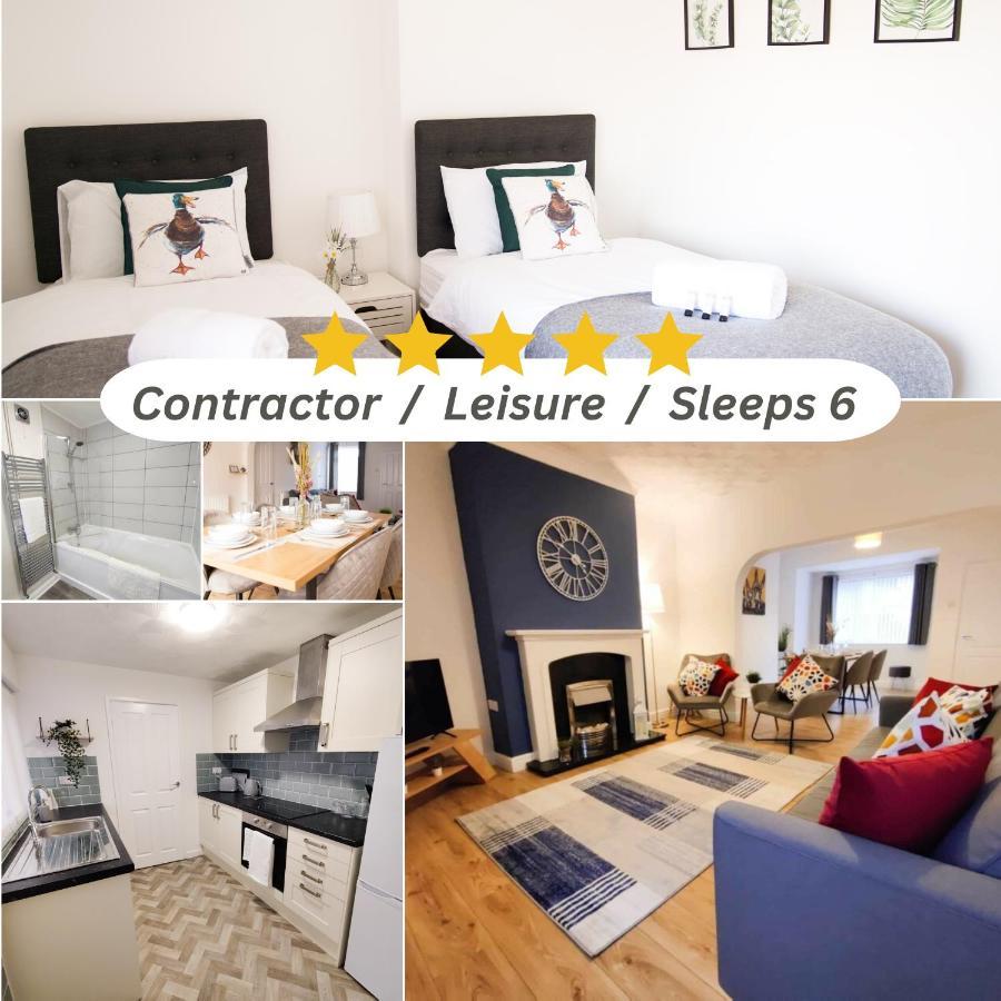 Апартаменты 3Br-St Johns Hse-Free Parking-Workers-Kitchen-Wifi-Dog Friendly Донкастер Экстерьер фото